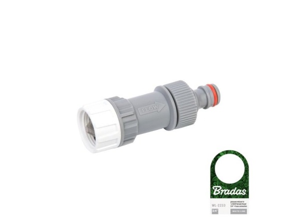 Bradas Regulátor tlaku s filtrem do 1 BAR, 3/4" - Bradas WHITE LINE