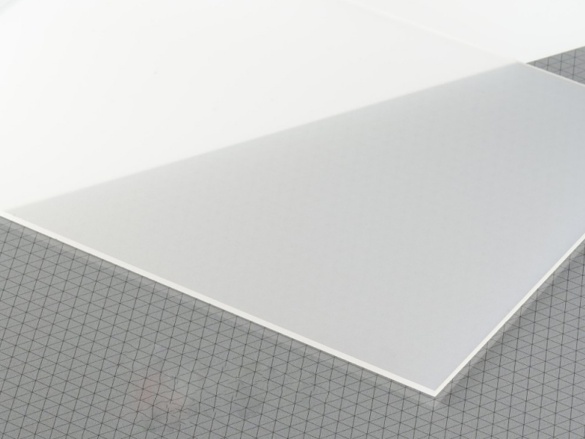 Extrudované plexisklo Evonik Plexiglas DF Satin Ice