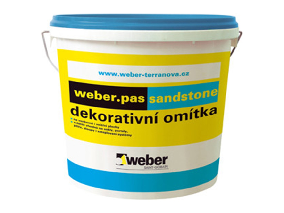 Omítka Weber Weberpas sandstone