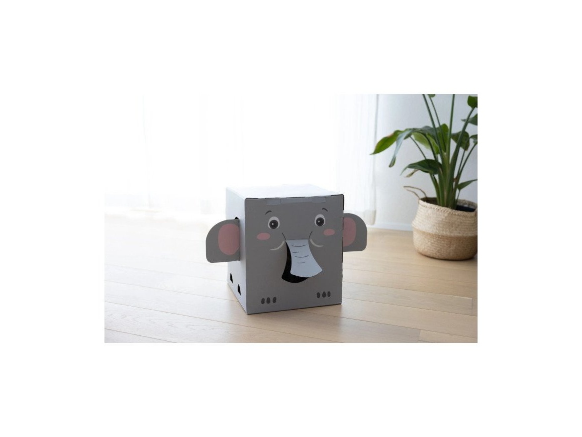 Scobax Škrabadlo pro kočky Elefant z vlnité lepenky