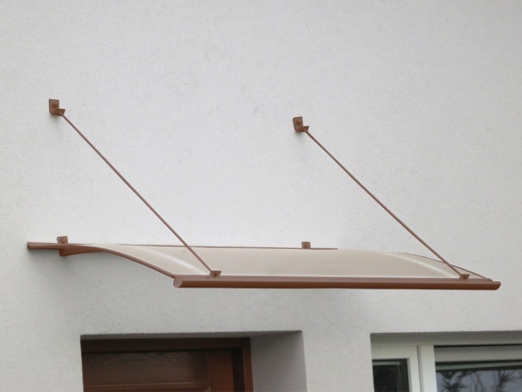 Vchodová stříška Lanit Plast Turkus