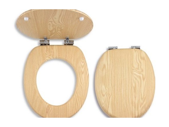 Novaservis WC sedátko s poklopem, Soft-Close, dřevěný dekor,  WC/SOFTJASAN