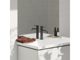 Ravak ES 012.21BLM Umyvadlová stojánková baterie BeCool 190 mm bez výpusti, černá matná