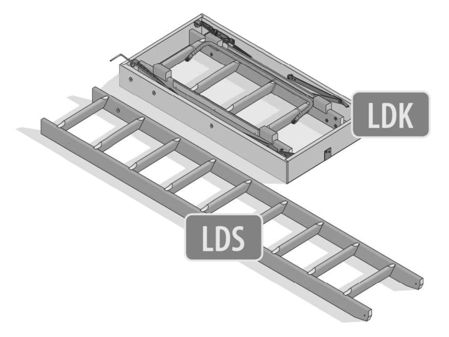 Půdní schody Fakro LDK