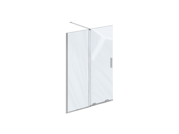 Ravak ROWI 110, čierna+transparent