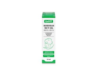 Chov zvierat –  Scobax ROBORAN MCT OIL CBD 2%+CBG 1% 10 ML