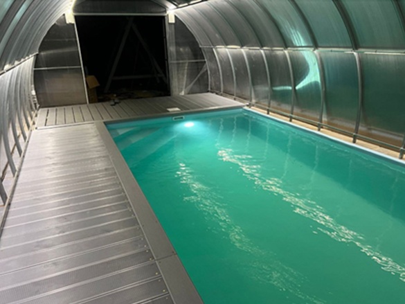 Zastřešení bazénu Scobax Aquanaut