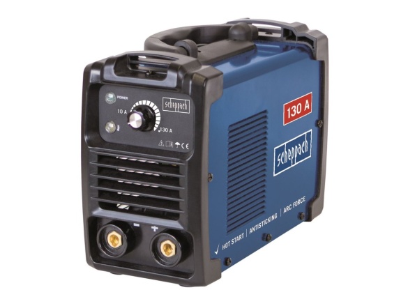 Svářecí invertor 130 A s příslušenstvím Scheppach WSE860