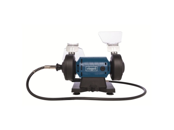 Kéttárcsás csiszoló/polírozó Flexidrive rendszerrel Scheppach HG 35