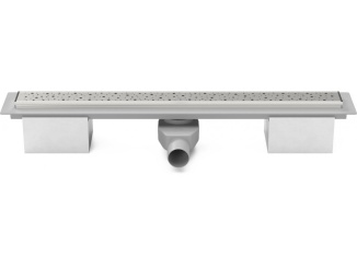 Chudej vályúk –  Chuděj LZB/N 50 360° 1050 mm, Drops, matný, K3