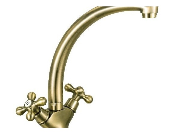 Novaservis Dřezová baterie Ferro Antica, bronz, stojánková,  BAI4BR