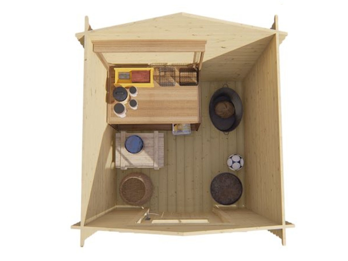 Drevený záhradný domček Tuindeco Richard