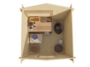 Drevený záhradný domček Tuindeco Richard