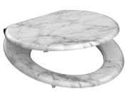 WC sedátka, záchodová prkna Schütte MARMOR STONE | MDF, Soft Close