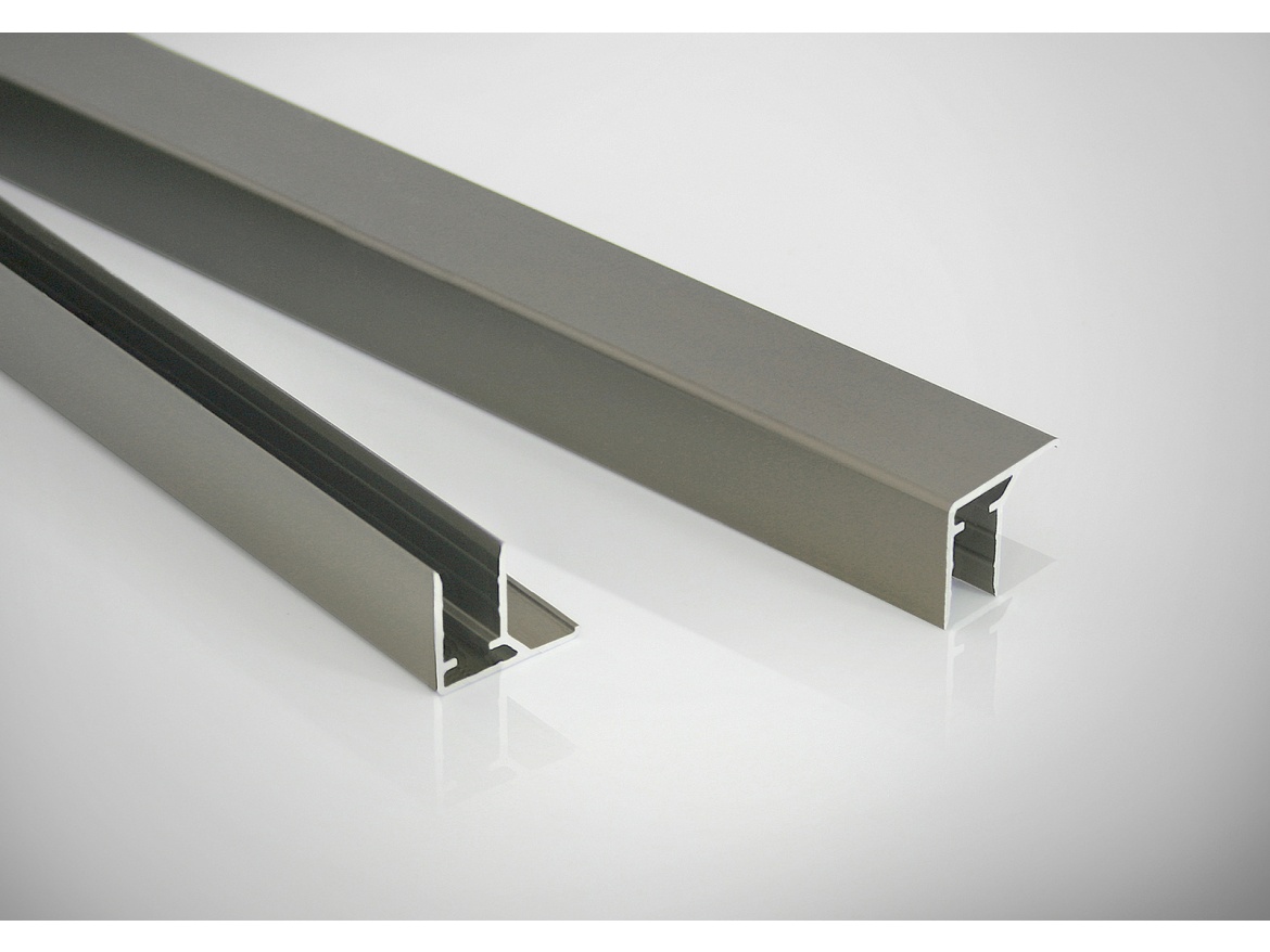 U profil s okapnicí Alu ELOX 16 mm T-plastics