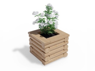 Dřevěné –  Česká Manufaktura Variogrow čtverec 43,5 cm, 50 x 50 cm, bez dna, včetně nopové fólie