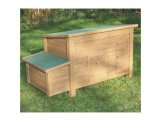 Scobax Dřevěný kurník a husník FLORENTINA, 1460x740x800 mm