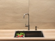 Kuchyňské dřezy Reginox SET Miami 500 Gun metal + baterie Crystal + příslušenství