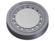 Šachtový poklop s odvětráním Kasi KDB01