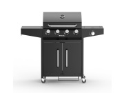 15 kW-os gázgrill négy égővel és oldaltűzhellyel Riwall PRO RGG 41