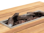 Stůl s plynovým ohništěm COSI Cosipure 120 Wood