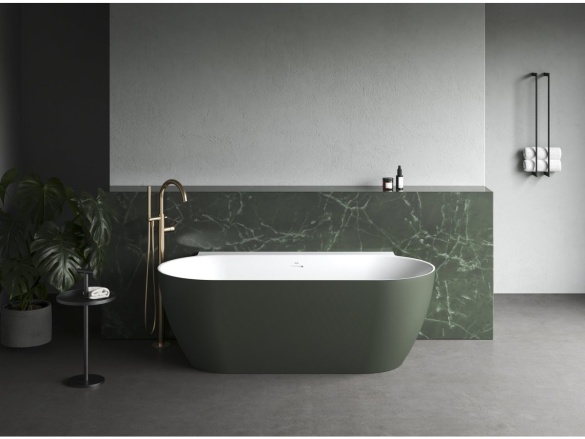 Ravak ES 080.60RGB.RB07G Vanová baterie do podlahy bez tělesa, se sprchovým setem, Rose Gold Brushed