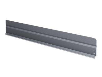 Pajzsok –  závětrná lišta WZ 224 L/P tmavě šedá lesk