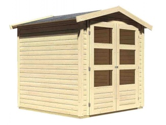 Dřevěné – faház KARIBU AMBERG 3 (82972) natur