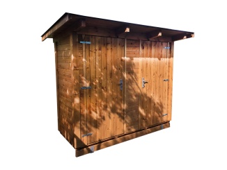 Dřevěné – Reto 1 x 2,5 m přírodní