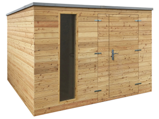 Dřevěné zahradní domky Bohemit – Bohemit Shiran 2,5 m x 5,0 m