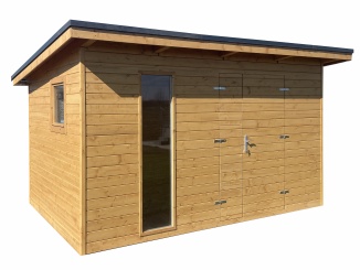 Dřevěné zahradní domky Bohemit – Bohemit Vont 2,5 m x 5,0 m