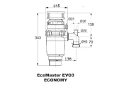 Drtiče odpadu EcoMaster ECONOMY EVO3