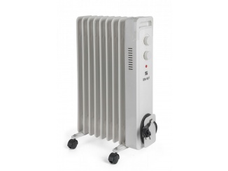 Dům – G21 Olejový radiátor Merapi bílý, 9 žeber, 2000 W