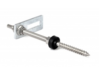 Dům – G21 Šroub kombivrut M10, 300 mm, pro vlnitou střechu, kompletní sada