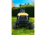 Dvojvalcový trávny traktor 102 cm so zadným vyhadzovaním a hydrostatickou prevodovkou Riwall PRO RLT 102 HRD TWIN