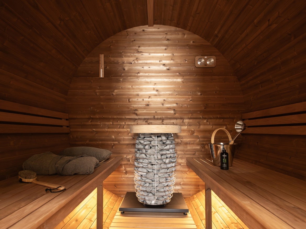 Sudová sauna Bohemit Rondel 300