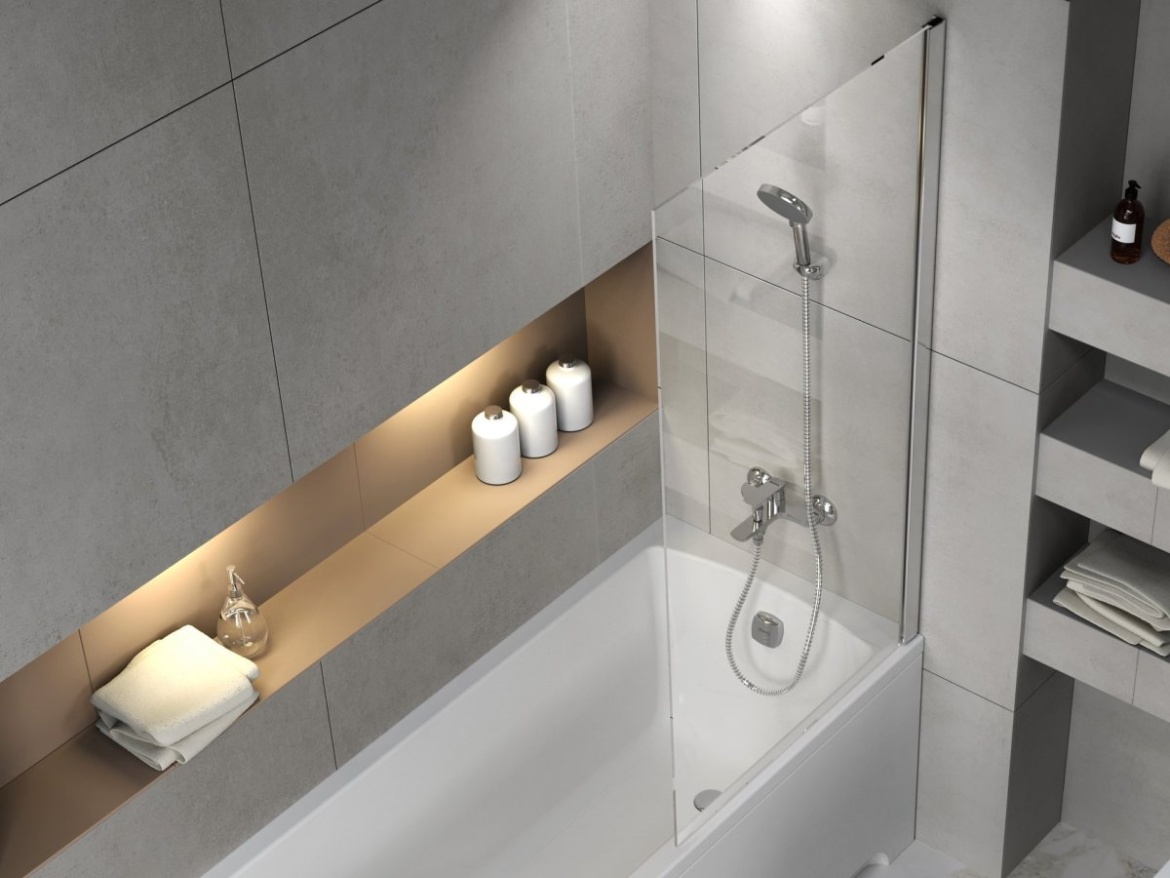 Ravak CL 022.00CR Vanová nástěnná baterie bez sprchového setu, chrom