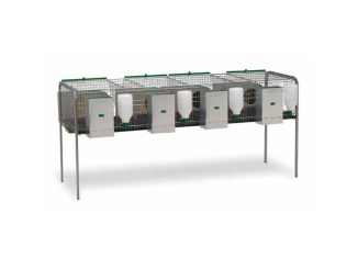 Klietkové koterce –  Scobax Gaun Klecový kotec pro králíky Silleda - 4 kotce