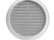 Haco Větrací mřížka kruhová, d 125 mm, se síťovinou, bílá,  0405