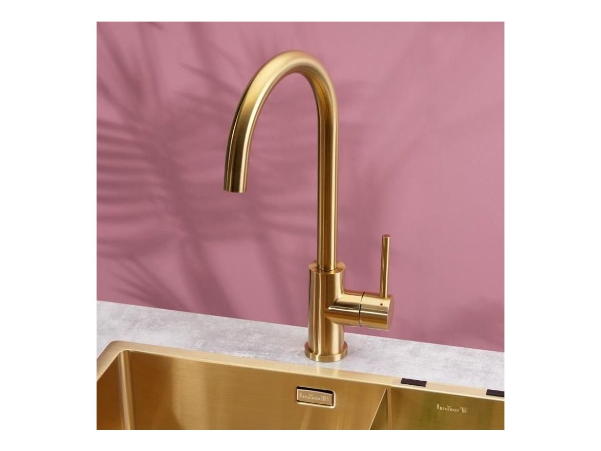 Kuchyňské dřezy Reginox SET Miami 500 Gold + baterie Cano + příslušenství