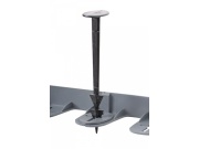 Bradas Skrytá zahradní obruba PALISGARDEN Bradas- 3 m černá