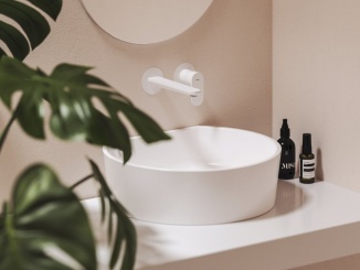 Sanitární keramika –  Ravak Umyvadlo Moon 1C, bez otvoru pro baterii, bez přepadu