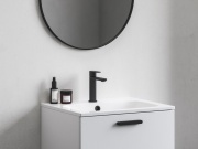 Ravak CR II 014.21BL Umyvadlová stojánková baterie BeCool 175 mm bez výpusti, černá