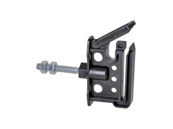 Scobax Izolátor k elektrickému ohradníku plochý pro pásku do 40 mm a lanko do 6 mm, metrický závit M6 - 25 ks