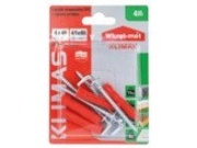 Csomóhorog 6x30/48 bliszter Klimas Wkręt-met HMOŽDINKA UZLOVACÍ - BLISTR