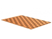 Bambusový nábytek Schütte Bambusová koupelnová předložka, 500 x 700 mm (TE-BA02)