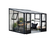 Skleníky ke zdi ze skla