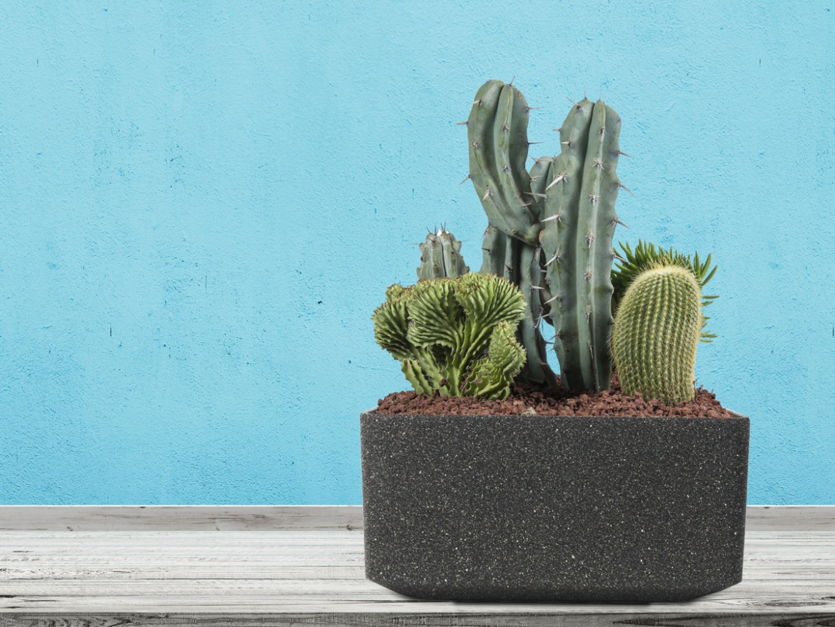 G21 Květináč Industrial Square