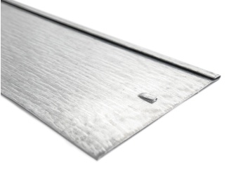 Archiline –  Záhonový obrubník Archiline 14 x 100 cm strieborná