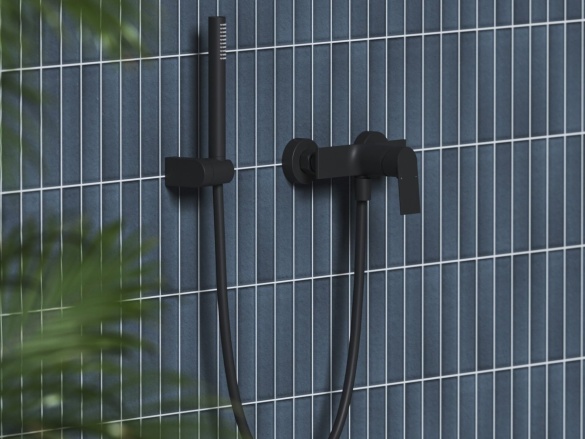 Ravak PN 032.20BLM Sprchová nástěnná baterie bez sprchového setu, černá matná